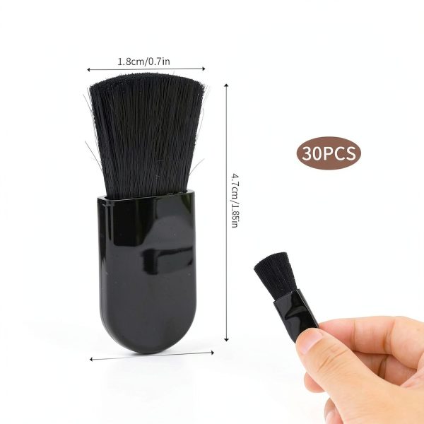 Mini Blush Brush Black MOZEAT LENS Synthetic-3