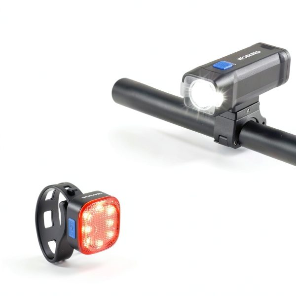 Bike Light WORKPRO Rechargeable ABS Set for Riders-3