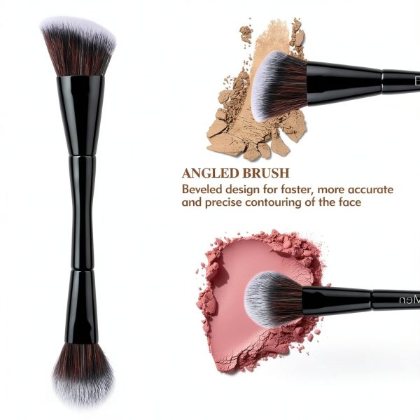 Dual-Ended Brush EoaMen Vegan Synthetic Design-1