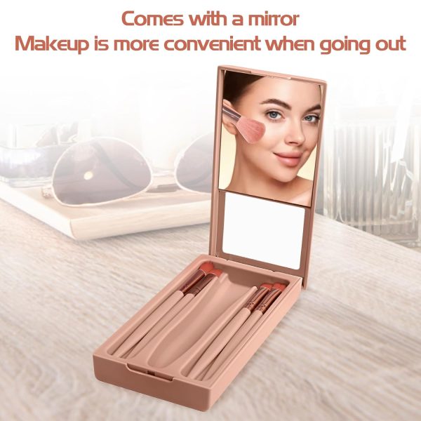 Travel Makeup Brush Set SruidyLady Soft Fiber-1