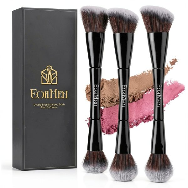 Dual-Ended Brush EoaMen Vegan Synthetic Design-0