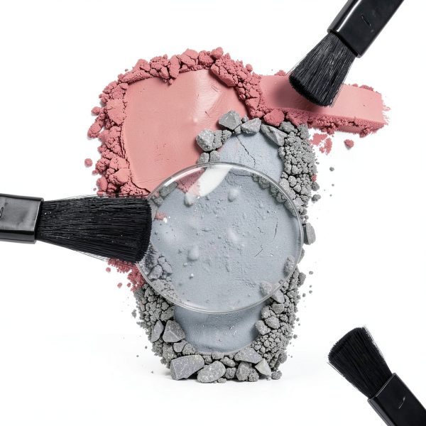 Mini Blush Brush Black MOZEAT LENS Synthetic-4