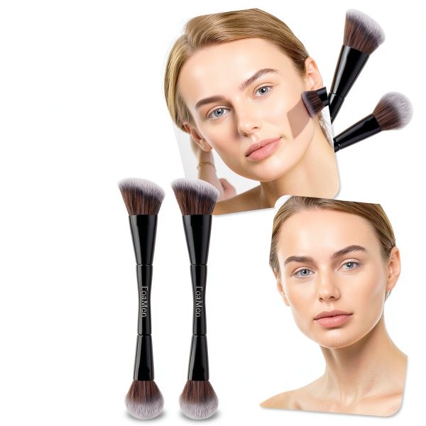 Dual-Ended Brush EoaMen Vegan Synthetic Design-2