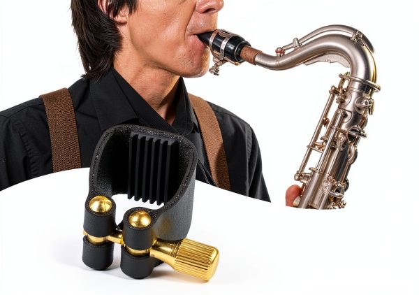 Pavo Alto Sax Ligature for Musicians-3