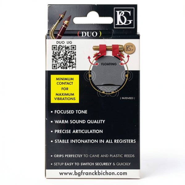 BG LD9 Alto Saxophone Ligature for All Ages Musicians-1