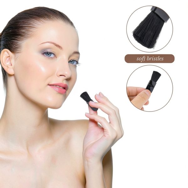 Mini Blush Brush Black MOZEAT LENS Synthetic-2