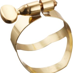 Lacquer Finish Alto Saxophone Ligature for Musicians-0