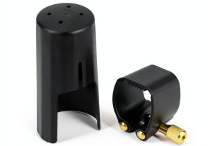 Alto Saxophone Ligature WD32680 Artificial Leather-0