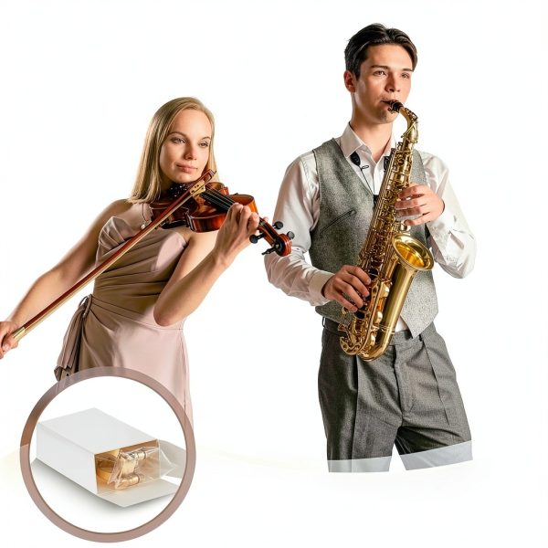 Lee Alto Sax Ligature Metal Adjustable-6