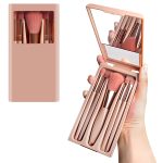 Travel Makeup Brush Set SruidyLady Soft Fiber-0