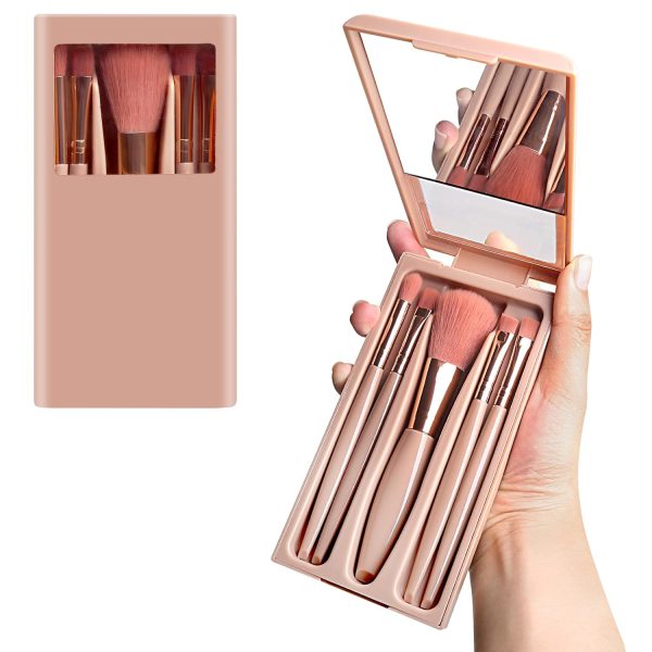 Travel Makeup Brush Set SruidyLady Soft Fiber-0
