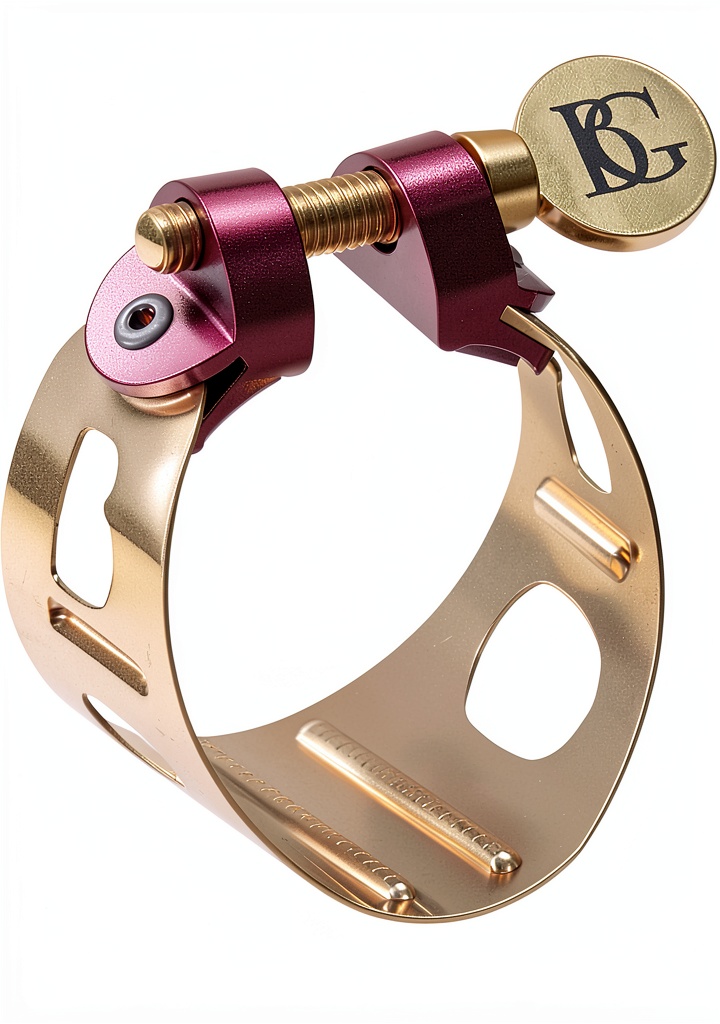 BG LD9 Alto Saxophone Ligature close-up