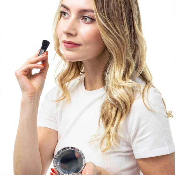 Mini Blush Brush Black MOZEAT LENS Synthetic-6