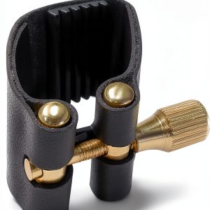 Alto Saxophone Ligature Leather Fastener-0