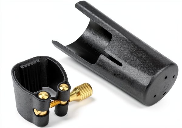 Alto Saxophone Ligature WD32680 Artificial Leather-1