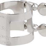 Nickel Alto Saxophone Ligature for Musicians-0