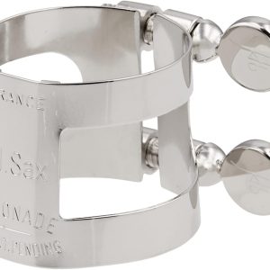 Nickel Alto Saxophone Ligature for Musicians-0