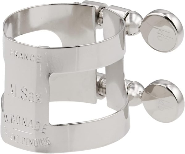 Nickel Alto Saxophone Ligature for Musicians-0