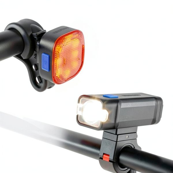 Bike Light WORKPRO Rechargeable ABS Set for Riders-1