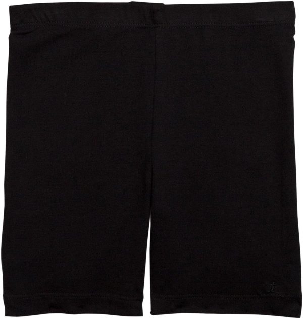 Danskin Girls 2-6x Black Cycling Shorts for Girls-0