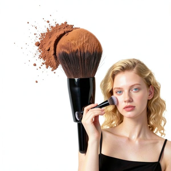 Dual-Ended Brush EoaMen Vegan Synthetic Design-3