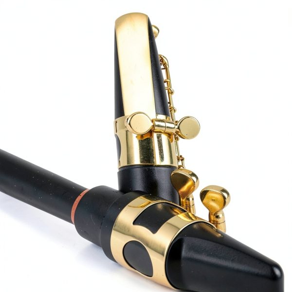 Pavo Soprano Saxophone Ligature Gold Metal-6