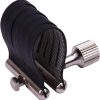 Alto Saxophone Metal Mouthpiece Ligature Black-1