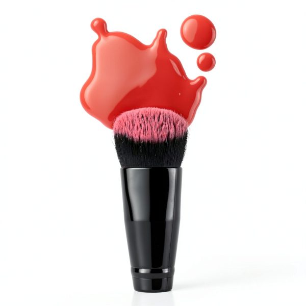 Liquid Blush Brush Densely Bristled Vegan elf-2
