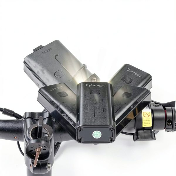 Gyhuego Aluminum Bike Light Rechargeable Set-4