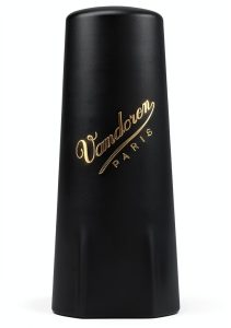 Yamaha Alto Saxophone Ligature Black Leather-0