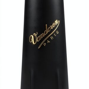 Yamaha Alto Saxophone Ligature Black Leather-0