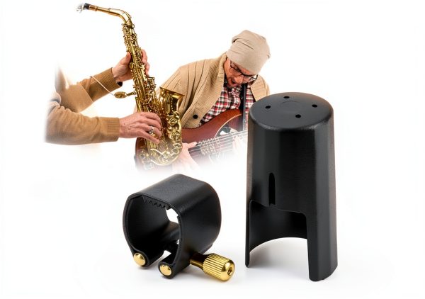 Alto Saxophone Ligature WD32680 Artificial Leather-7
