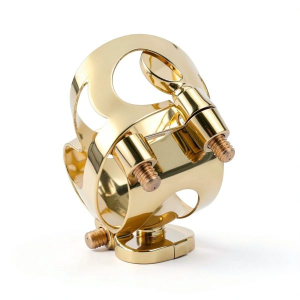 Alto Sax Ligature Brass Material Adjustable-2