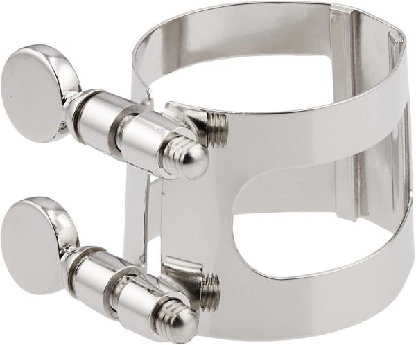 Nickel Alto Saxophone Ligature for Musicians-1