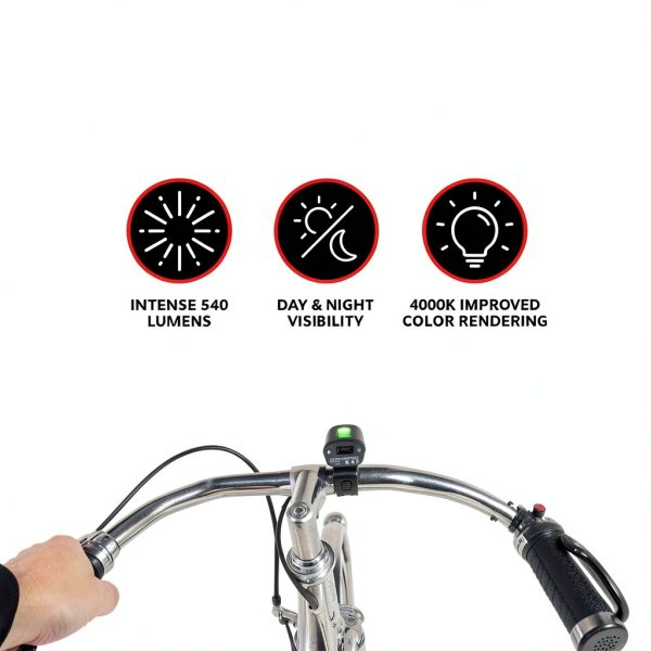 Bike Light NP NIGHT PROVISION BX-500 Aluminum-1