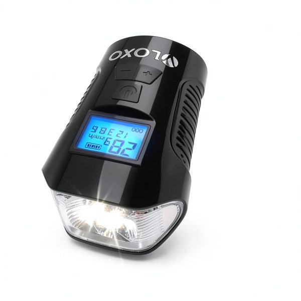 VLOXO Bike Computer Set Black LCD Speedometer-1
