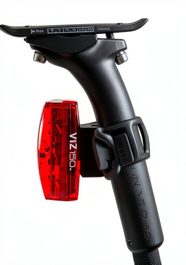 Bike Headlight CATEYE Waterproof Plastic Handlebar-5