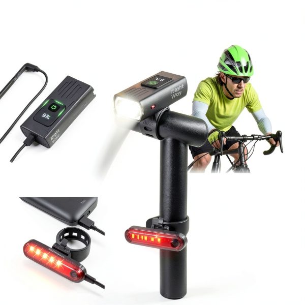 NAGEVSEM Bike Lights Set for Night Riding-7