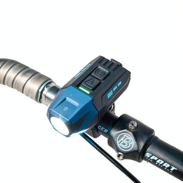 Easymaxx Bike Light Waterproof Black-6
