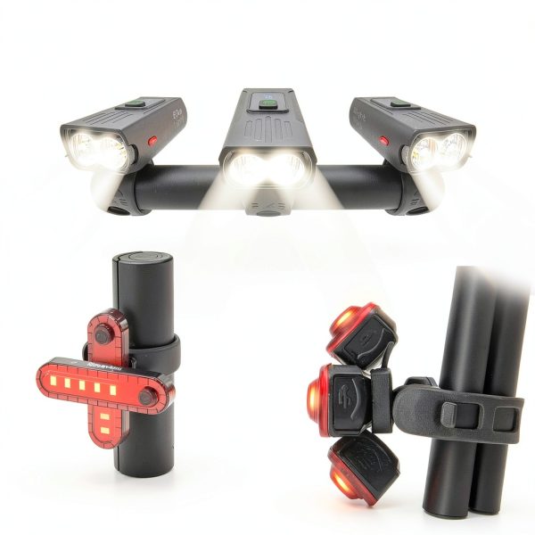 NAGEVSEM Bike Lights Set for Night Riding-5