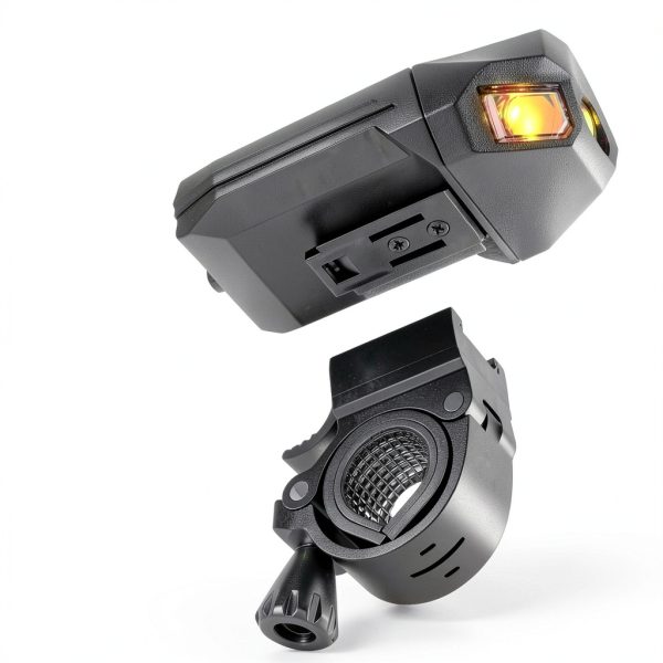 Easymaxx Bike Light Waterproof Black-4