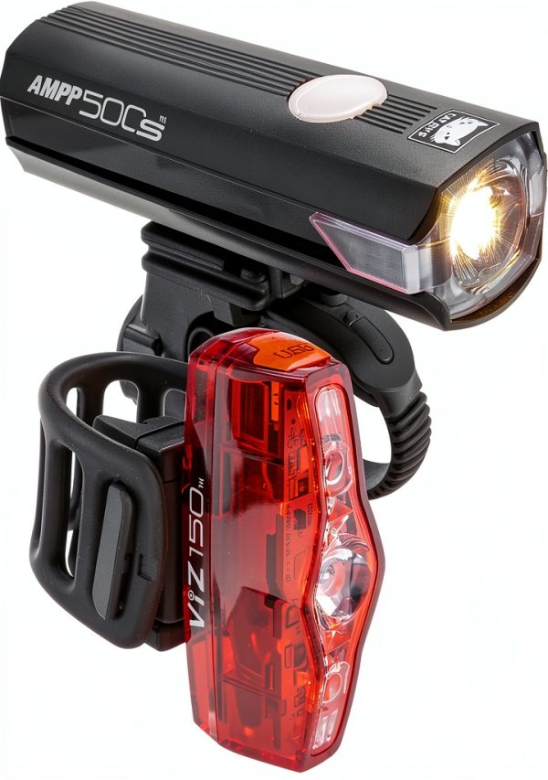 Bike Headlight CATEYE Waterproof Plastic Handlebar-0
