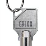 GR100 Laundry Key KLIVYA Tubular Key for Whirlpool Speed Queen Silver-0