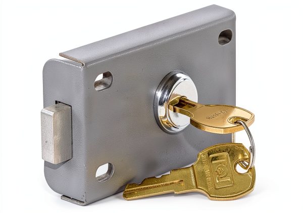 Salsbury Industries 3775 Master Commercial Lock, 4C Mailbox, 2 Keys, Metallic-0