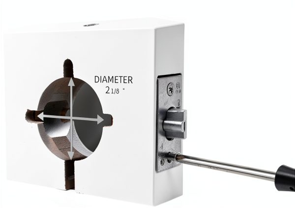 Entrance Keyed Heavy‑Duty Cylindrical Lock by YoukeyHomi Satin Chrome-7